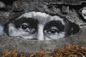 Painting -- Vladimir Putin eyes, From ImagesAttr