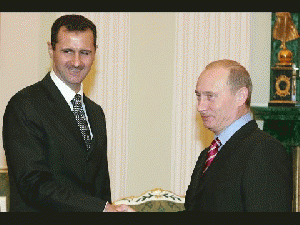 Syrian President Assad Makes Surprise Moscow Trip to Talk Tactics with Vladimir Putin