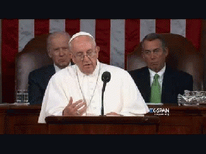 Pope Francis addresses Joint Session of Congress. C-Span