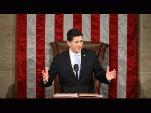 New Speaker of the House Paul Ryan