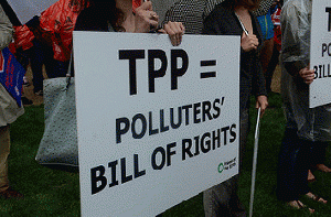 Rally To Oppose the Trans Pacific Partnership Trade Deal, From FlickrPhotos