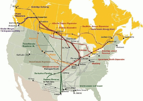 Existing oil pipeline is robust and over-capacity already, From ImagesAttr