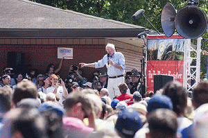 Bernie Sanders at the 2015 Iowa State Fair, From FlickrPhotos