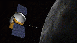 OSIRIS-REx artist concept, From WikimediaPhotos