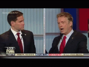 Rand Paul vs. Marco Rubio on Military Spending, From YouTubeVideos