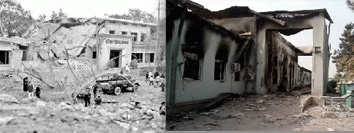 Bach Mai Hospital, 1972, Kunduz Hospital, 2015, US targets destroyed, From ImagesAttr