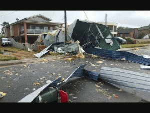 Tornado, Hail, Wind And Flash-Flooding Wreak Havoc