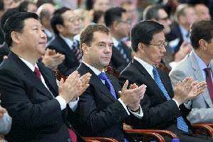 Dmitry Medvedev in China
