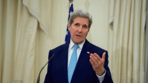 Secretary of State John Kerry at a press conference on Dec. 4, 2015.
