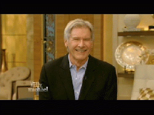 Harrison Ford talks 'Star Wars: The Force Awakens' on Live! with Kelly and Michael (Dec 1st, 2015)