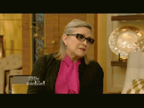 Carrie Fisher talks 'Star Wars: The Force Awakens' on Live! with Kelly and Michael (Dec 3rd, 2015)