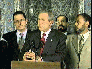 George W. Bush meets with Muslim Leaders