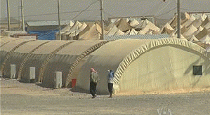 File:Syrian refugee center with arched tents.jpg - Wikimedia Commons, From GoogleImages