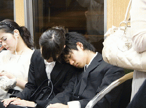 Sleeping on the train, From FlickrPhotos