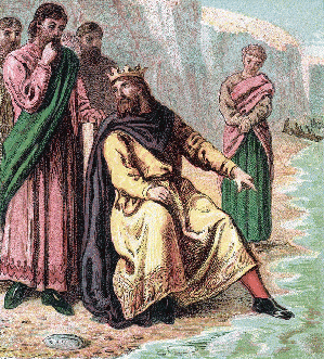 Canute and His Courtiers