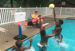 chillin' at the pool