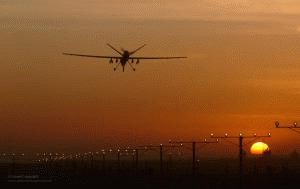 Reaper drone in Kandahar, Afghanistan., From ImagesAttr