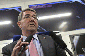 US secretary of defense Ashton Carter