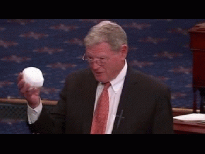 Senator Jim Inhofe Throws A Snowball On The Senate Floor, From YouTubeVideos