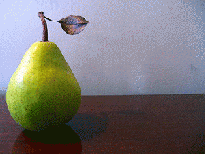 A pear and an act of kindness. Sharing moments to remember., From FlickrPhotos