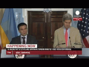 John Kerry, US Secretary of State, and Pavlo Klimkin, Ukrainian Foreign Minister hold news conference on MH17 crash., From YouTubeVideos
