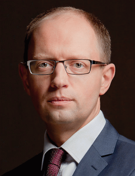 Ukraine's Prime Minister Arseniy Yatsenyuk., From ImagesAttr