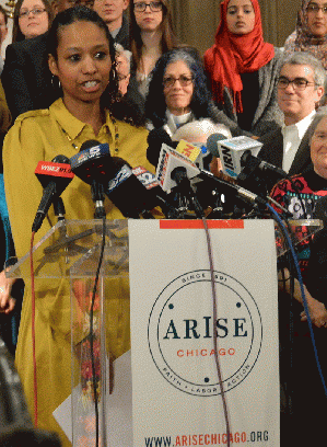 Dr. Larycia Hawkins Speaking in 2016, From WikimediaPhotos