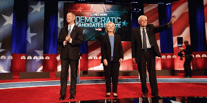 NBC Democratic debate, From TwitterPhotos
