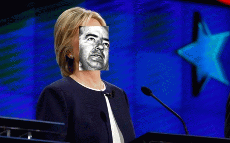 Clinton, losing ground, takes a page from Joe McCarthy, From ImagesAttr