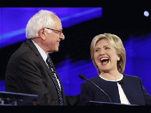 Hillary and Bernie, From YouTubeVideos