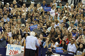 Huge Crowds, Huge winning margins in state primaries won't matter if the Democratic party steals the primary election with superdelegates