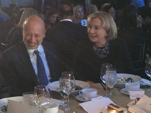 Hillary Clinton and Goldman Sachs CEO Lloyd Blankfein