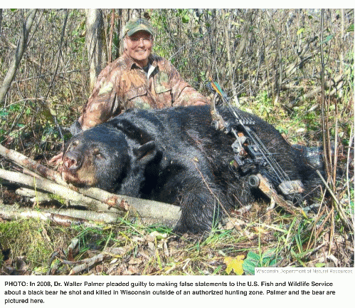 Walter Palmer, the Minnesota dentist who killed Cecil, From ImagesAttr