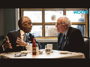 Bernie Sanders Meets With Al Sharpton, From YouTubeVideos