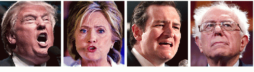 Trump, Clinton, Cruz, Sanders ... So What?, From ImagesAttr