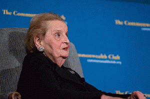 Madeleine Albright at Commonwealth Club of California