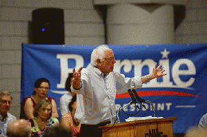 US Senator of Vermont Bernie Sanders