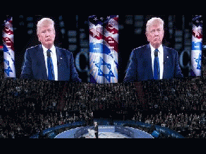 Donald Trump's speech at the AIPAC Conference March 21, 2016, From YouTubeVideos