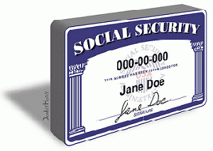 Social Security Card, From FlickrPhotos