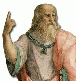 Plato teaching by the heuristic method., From GoogleImages