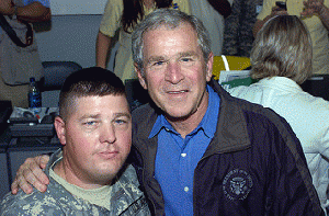 George W Bush and military, From FlickrPhotos
