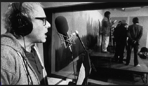 In this Nov. 20, 1987 file photo, then-Burlington, Vt. Mayor Bernie Sanders sings during a recording session., From ImagesAttr