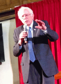 Bernie Sanders at Tindley Temple Chapel in Phila