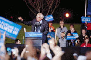 Bernie Sanders in the South Bronx March 31st 2016 by Michael Vadon