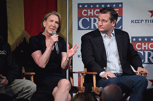 Carly Fiorina & Ted Cruz, From FlickrPhotos