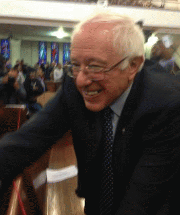 Bernie Sanders at Tindley Temple Chapel in Phila