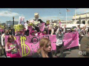 Capitol Hill protesters stage sit-in, From YouTubeVideos