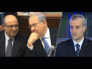 Meir Dagan and Benjamin Netanyahu on 124 News, From YouTubeVideos