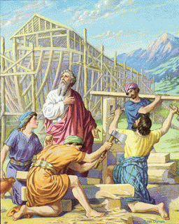 OT0106.Noah Building the Ark