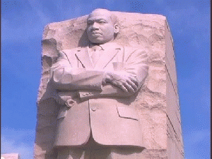 Martin Luther King Jr. memorial in Washington, DC.